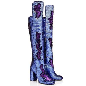 NWOT GANOR DOMINIC Sequin Chaos Boots